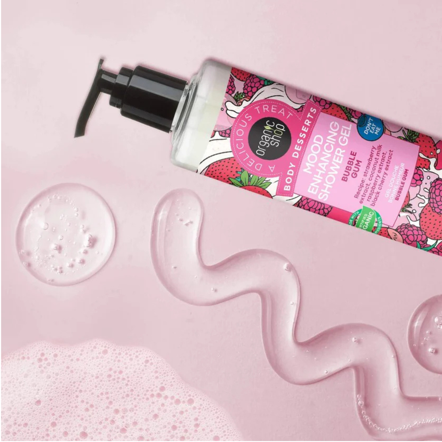 Organic Shop Shower Gel Bubble Gum