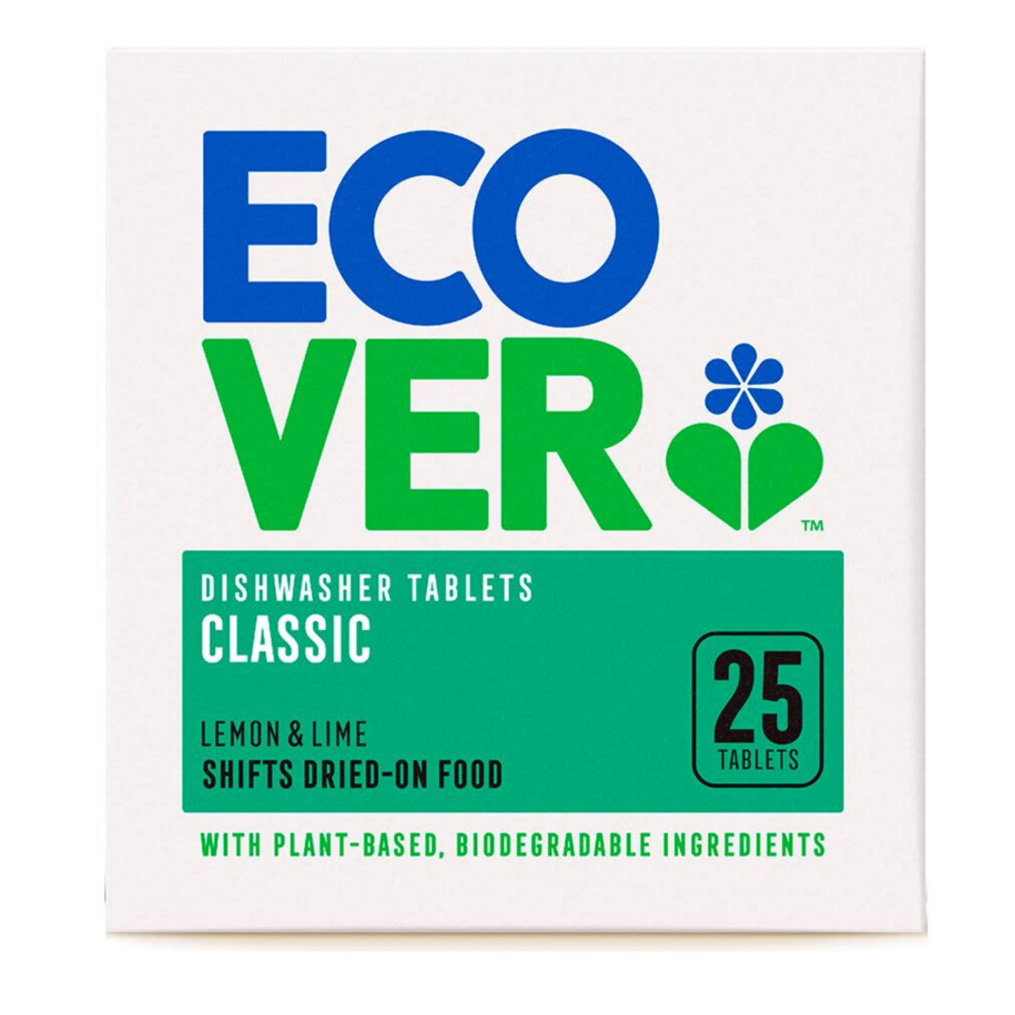 ECOVER oppvasktabletter Lemon-Lime 25 stk
