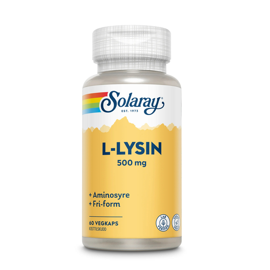 L-Lysin 500 mg – 60 kapsler