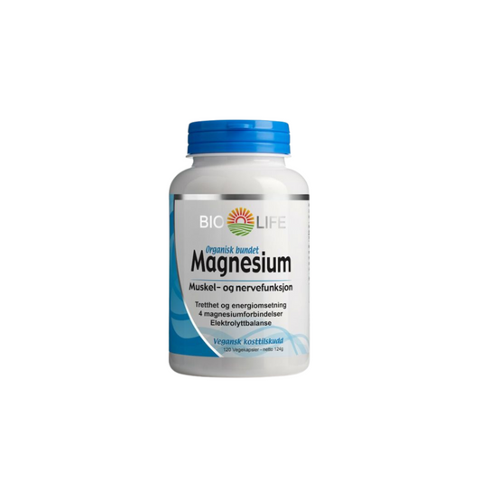 Magnesium – 120 kapsler