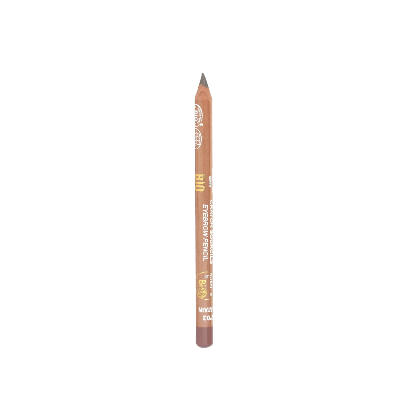 Organic Eyebrow Pencil - Kastanjebrun N°02