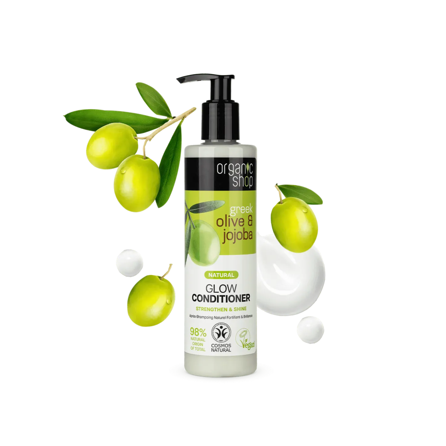 Organic Shop Glow Conditioner Olive & Jojoba