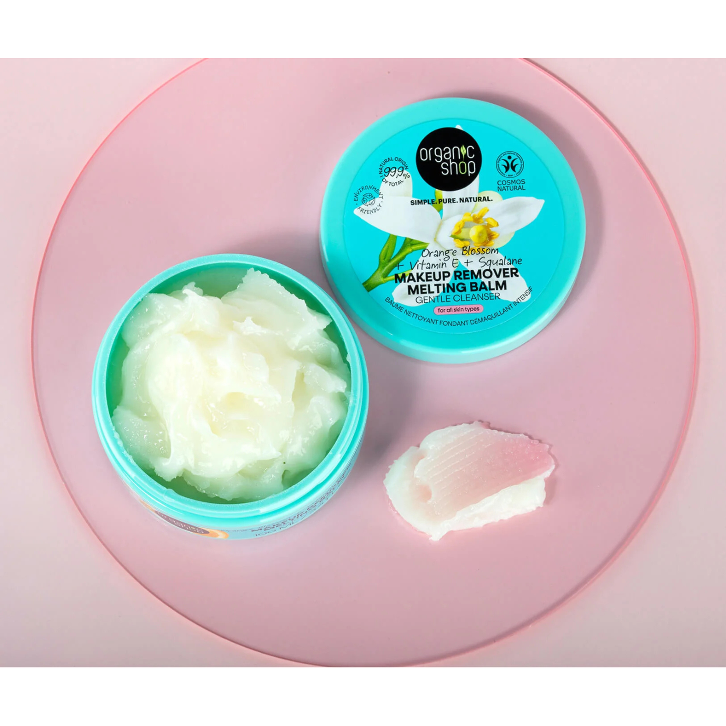 Organic Shop Makeup Remover Melting Balm Gentle Cleanser