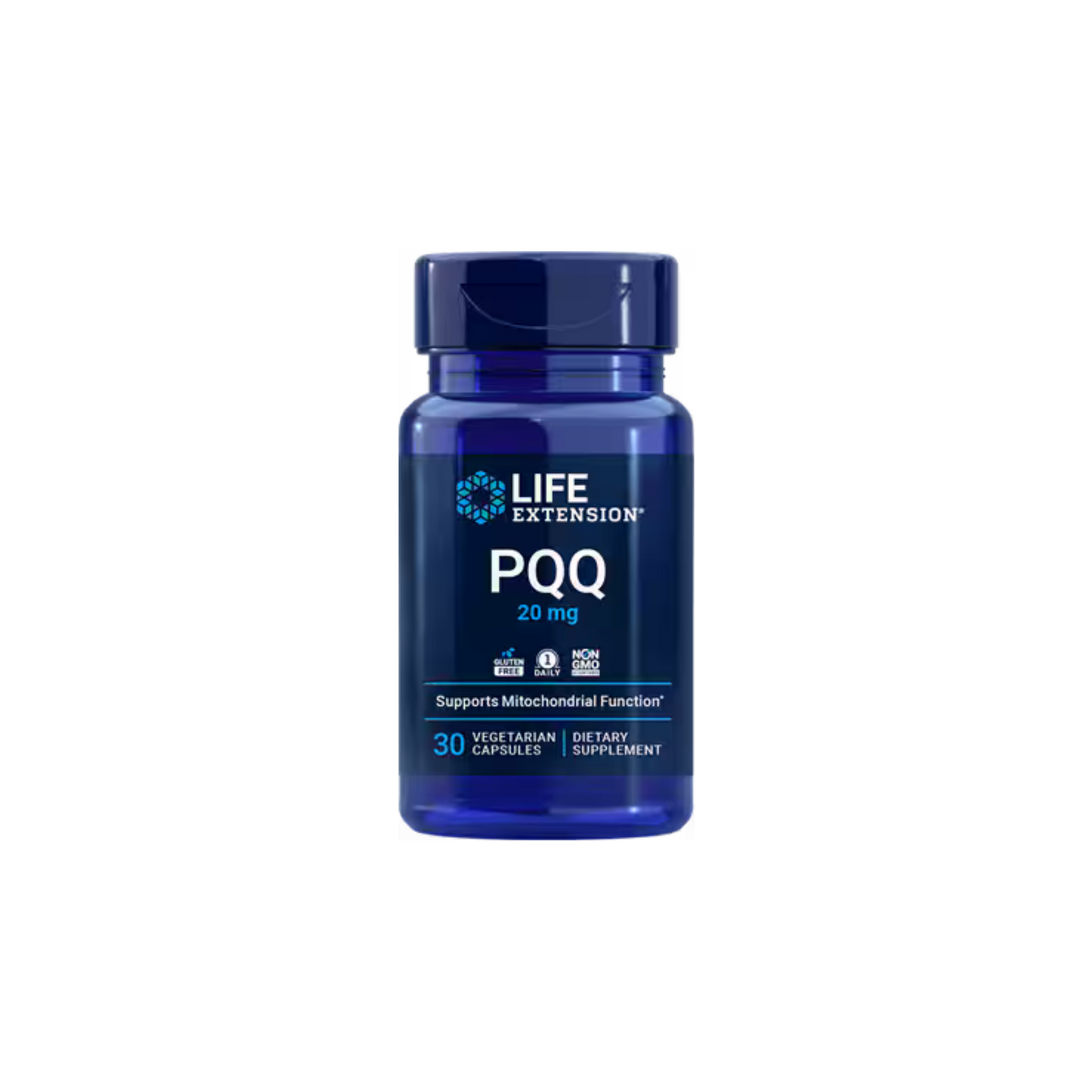 PQQ - 20 mg, 30 kapsler