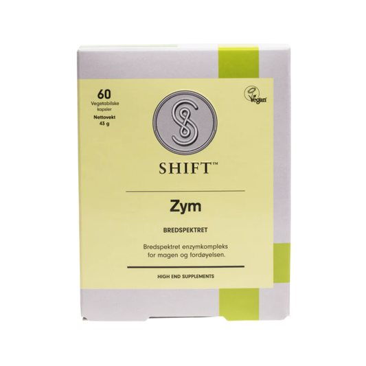 SHIFT Zym Bredspektret – 60 kapsler
