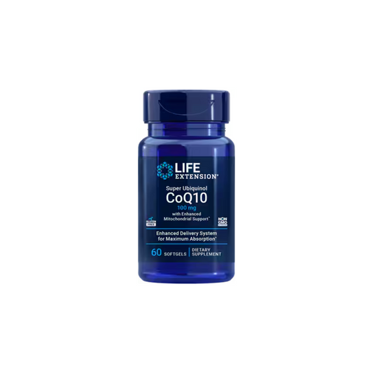 Super Ubiquinol CoQ10 with Enhanced Mitochondrial Support™ – 100 mg, 60 kapsler