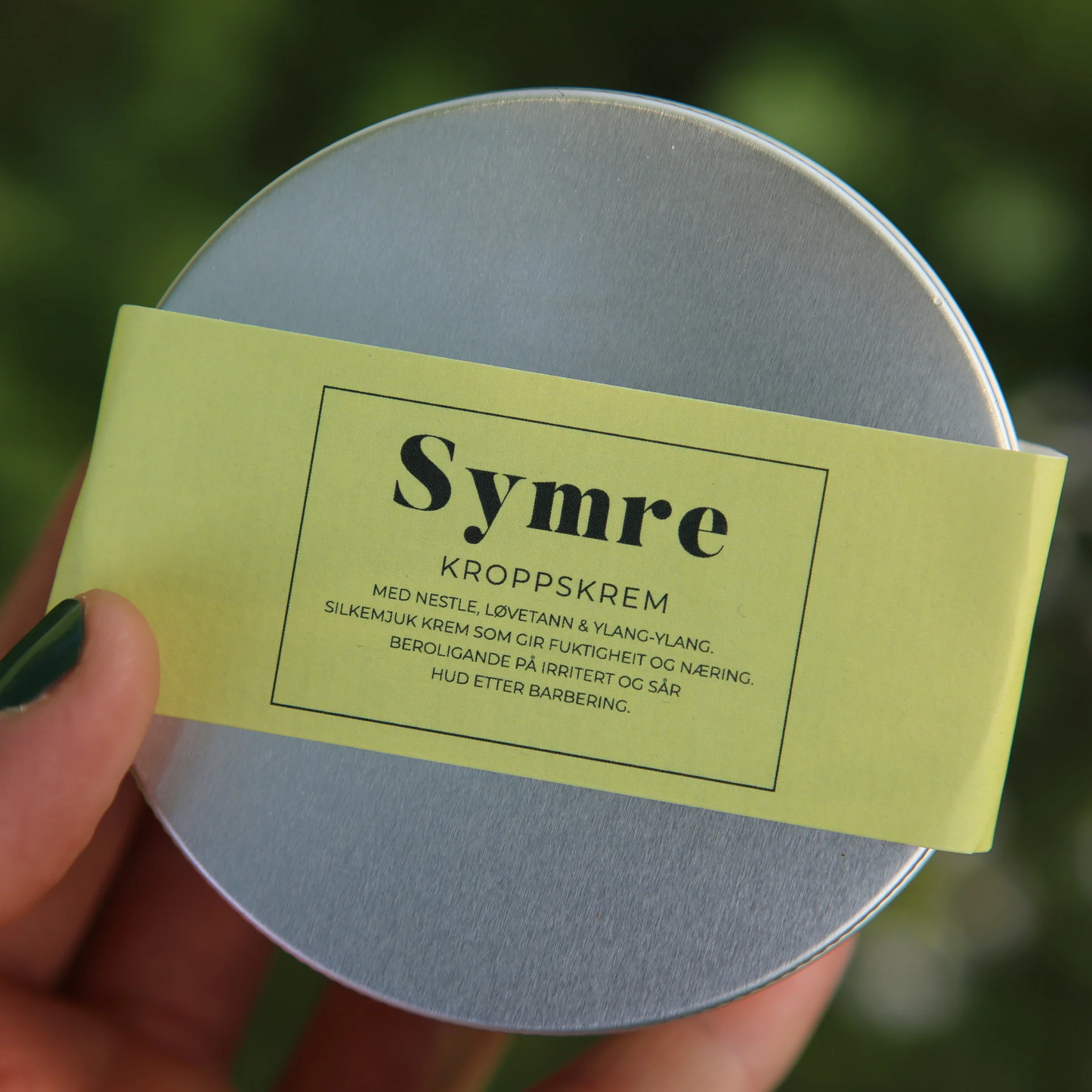 Symre kroppskrem med nesle, løvetann og ylnag-ylang 60 ml