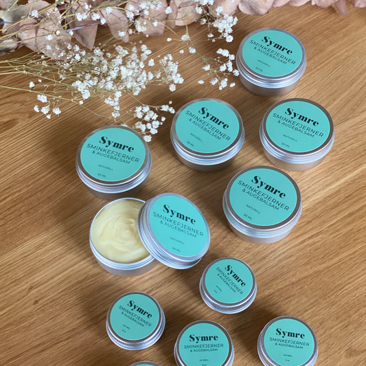 Symre sminkefjerner og augebalsam naturell 50 ml