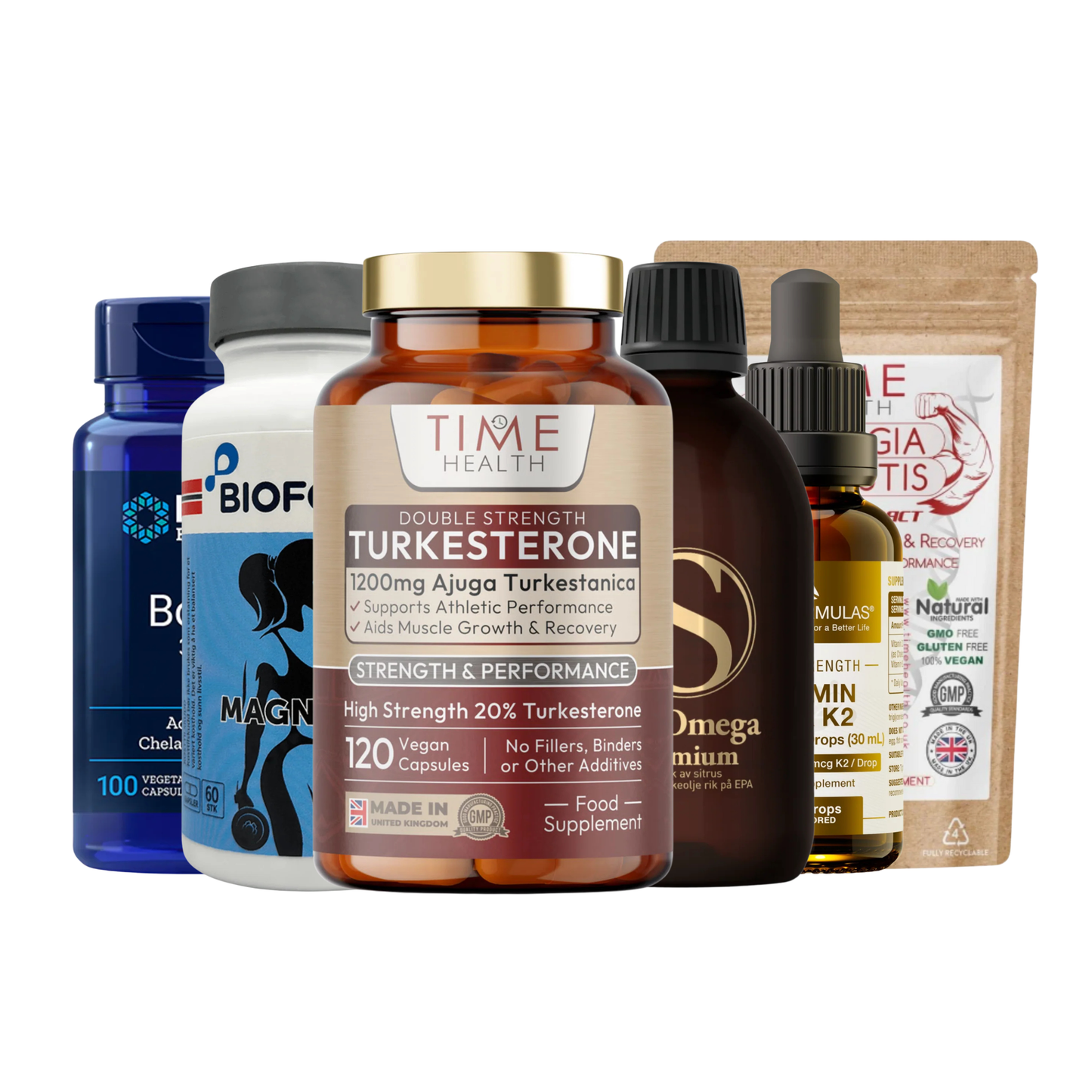 Testosteron Booster - Komplett Pakke