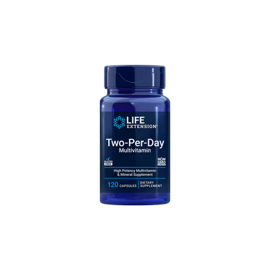 Two-Per-Day Multivitamin – 120 kapsler
