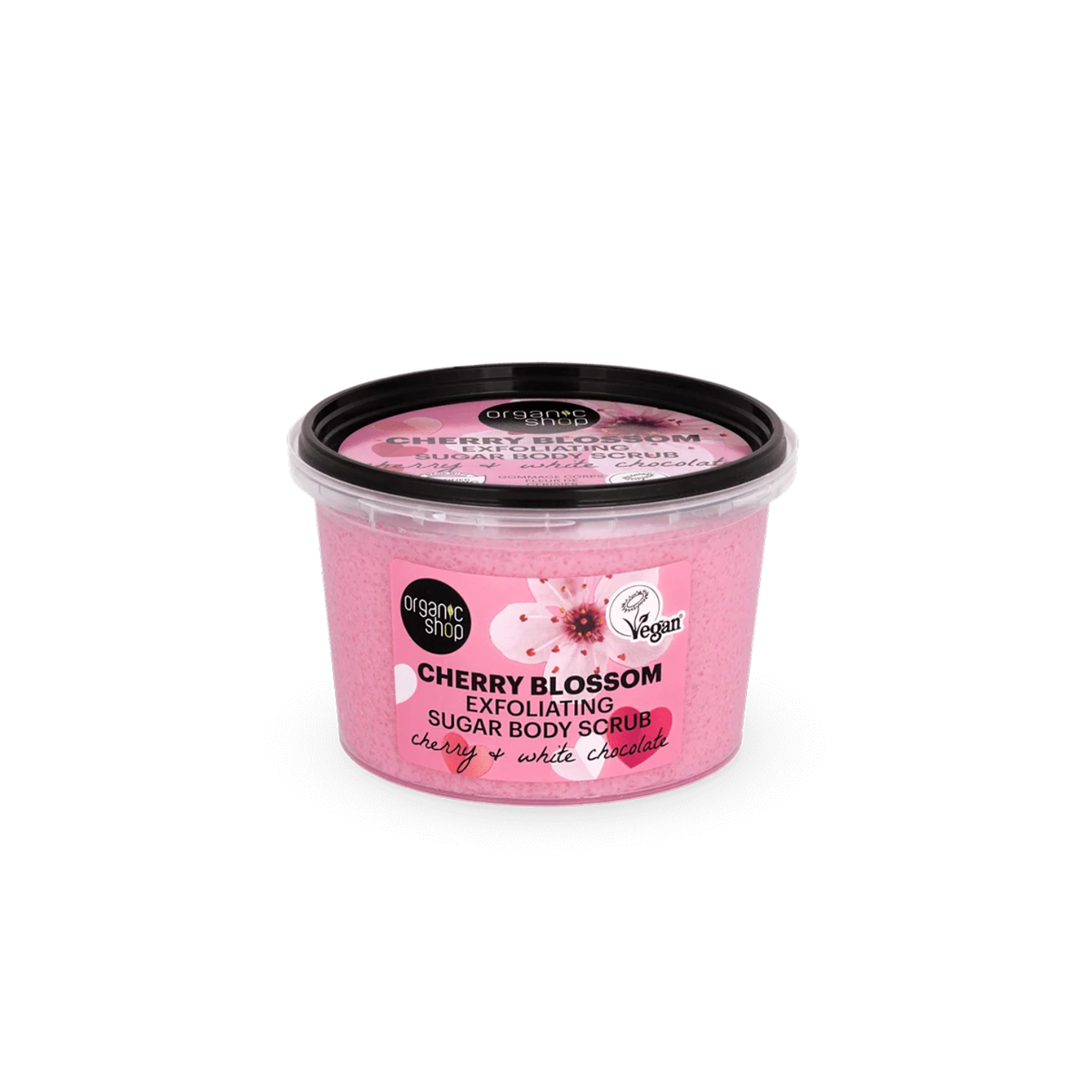Organic Shop Body Scrub Cherry Blossom – 250 ml