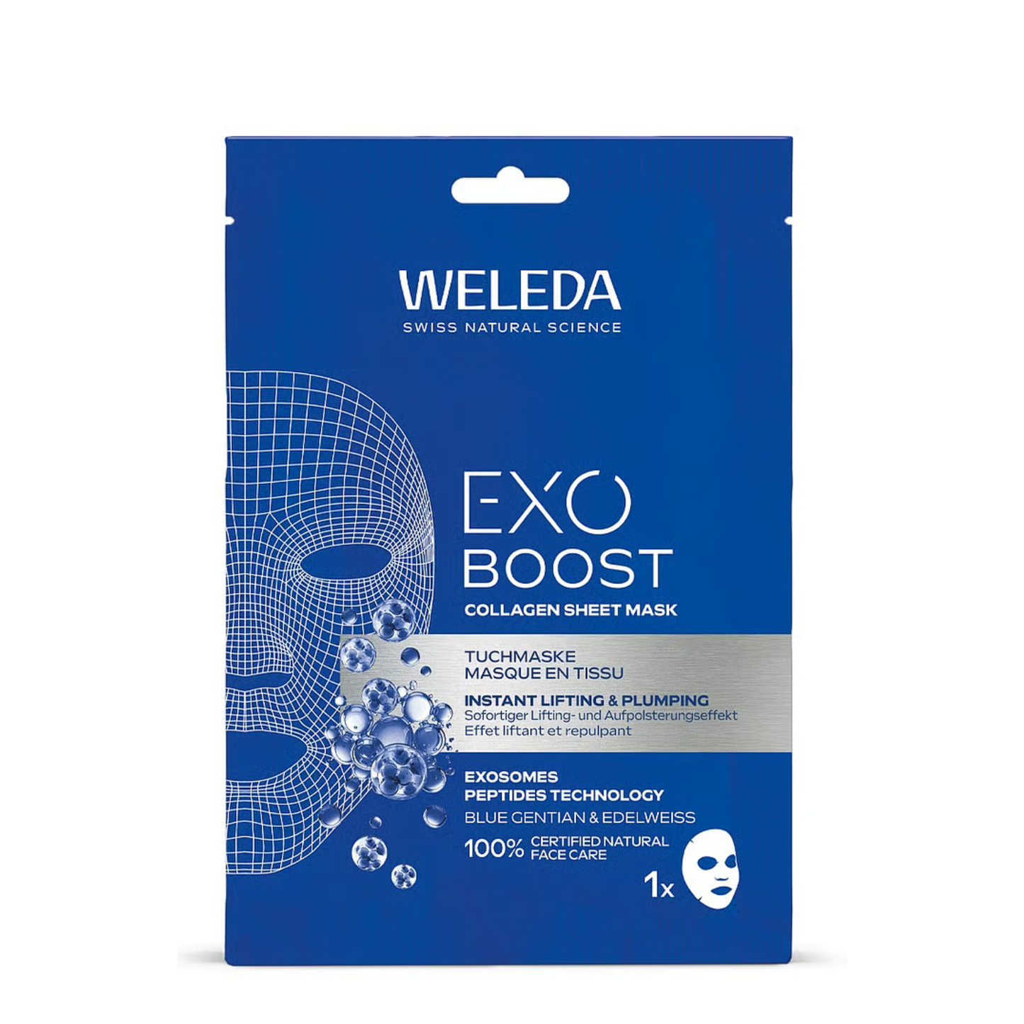 Weleda Exo Boost Collagen Sheet Mask