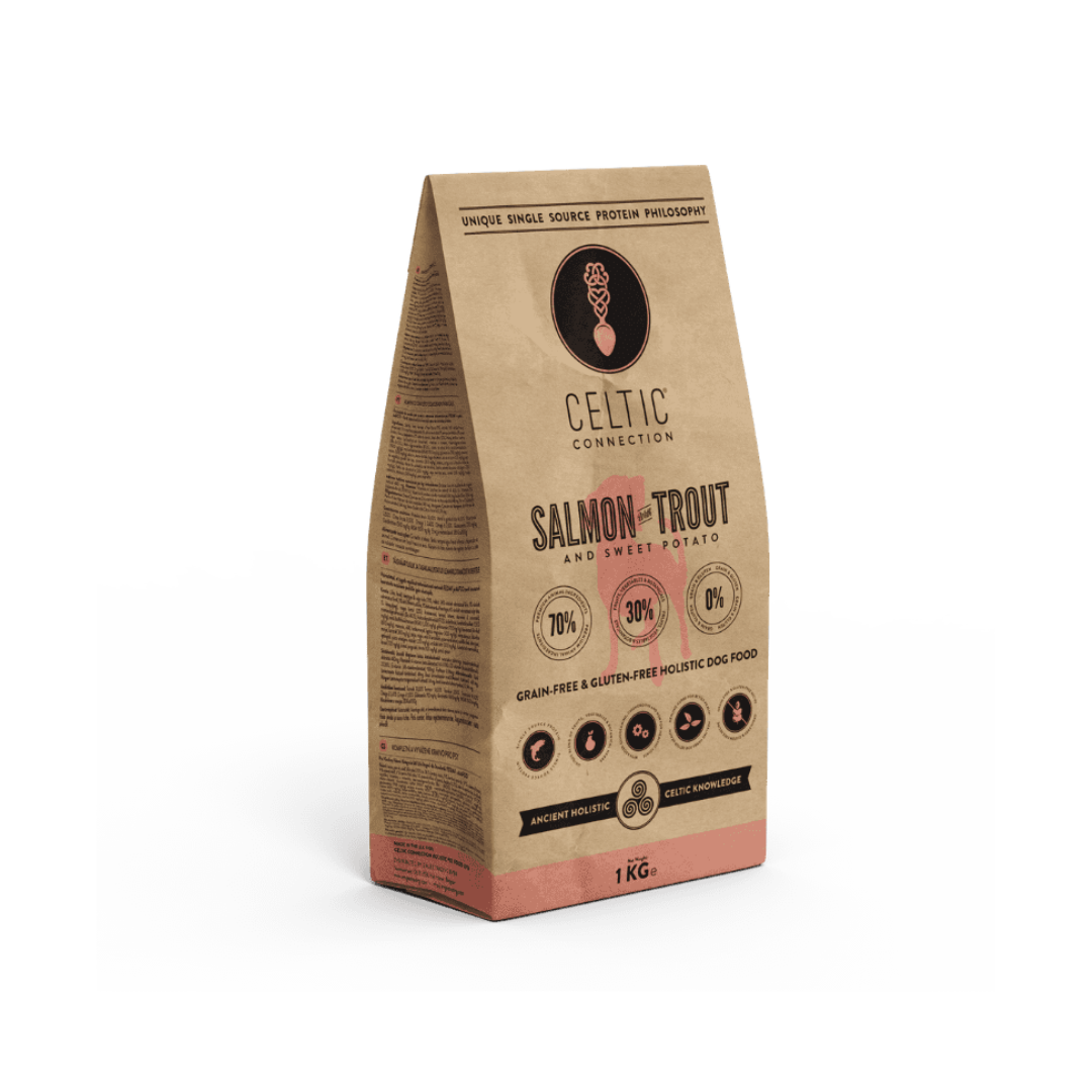 Celtic Connection Laks og Ørret med søtpotet – 1 kg