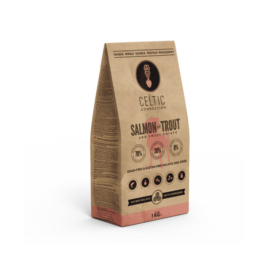 Celtic Connection Laks og Ørret med søtpotet – 1 kg