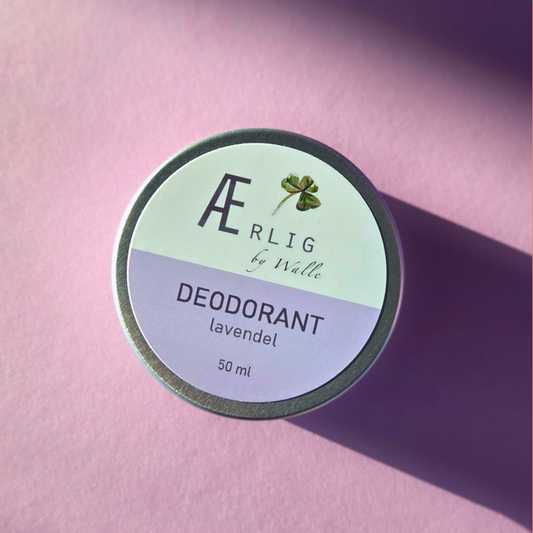 Naturlig deodorant uten aluminium – med lavendel