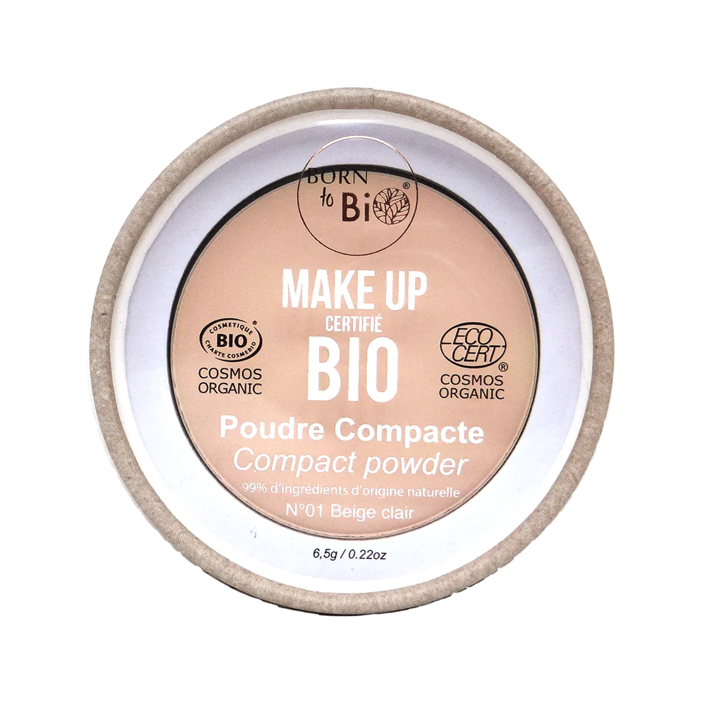 Organic Compact Powder - N°1 Beige Clair