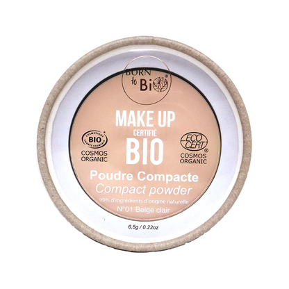 Organic Compact Powder - N°1 Beige Clair