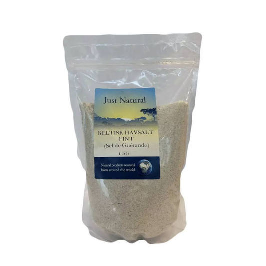Just Natural Keltisk Havsalt fint 1 kg