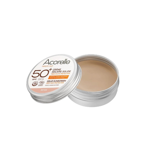 Acorelle Solid Sunscreen SPF50+ Beige 20g