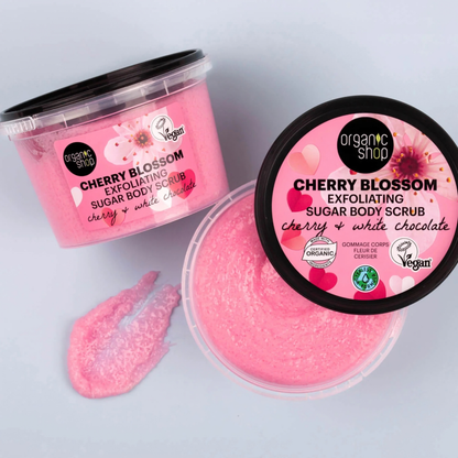 Organic Shop Body Scrub Cherry Blossom – 250 ml