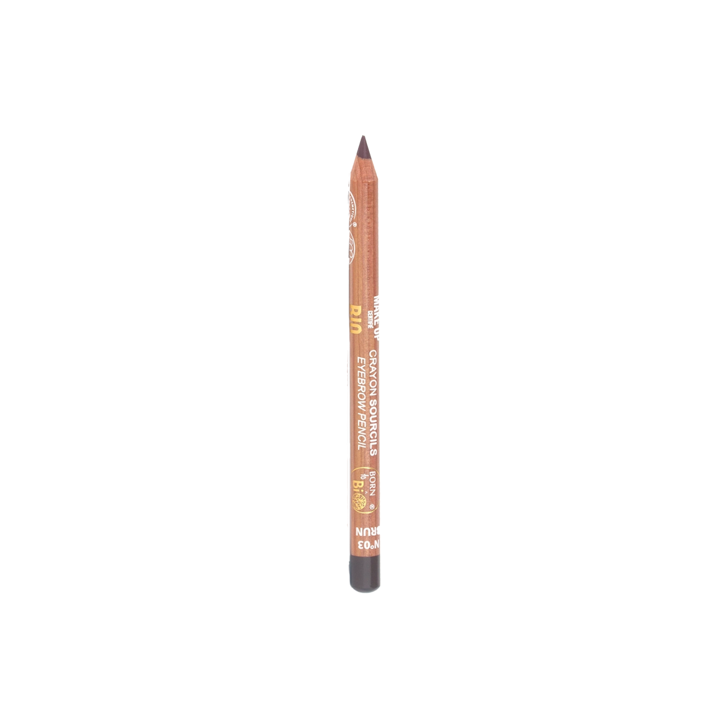 Organic Eyebrow Pencil – Brun N°03