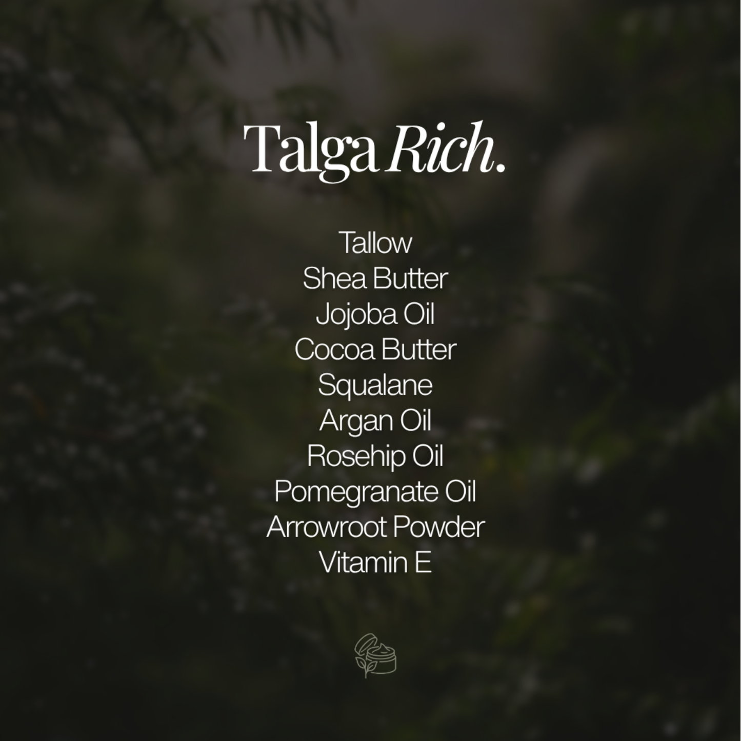 Talga Rich Ansiktskrem