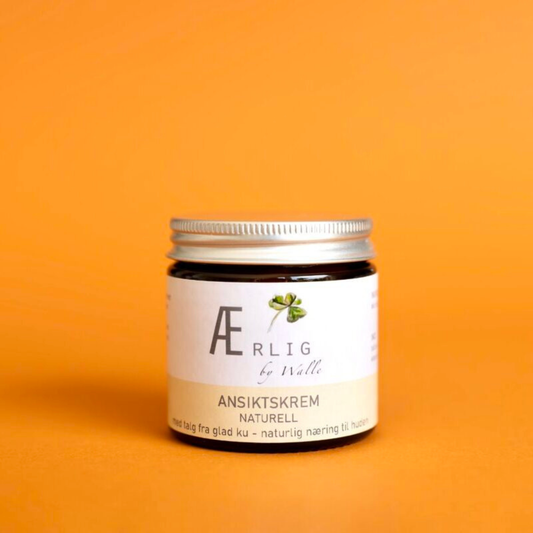 Ansiktskrem naturell – talgbasert ansiktskrem