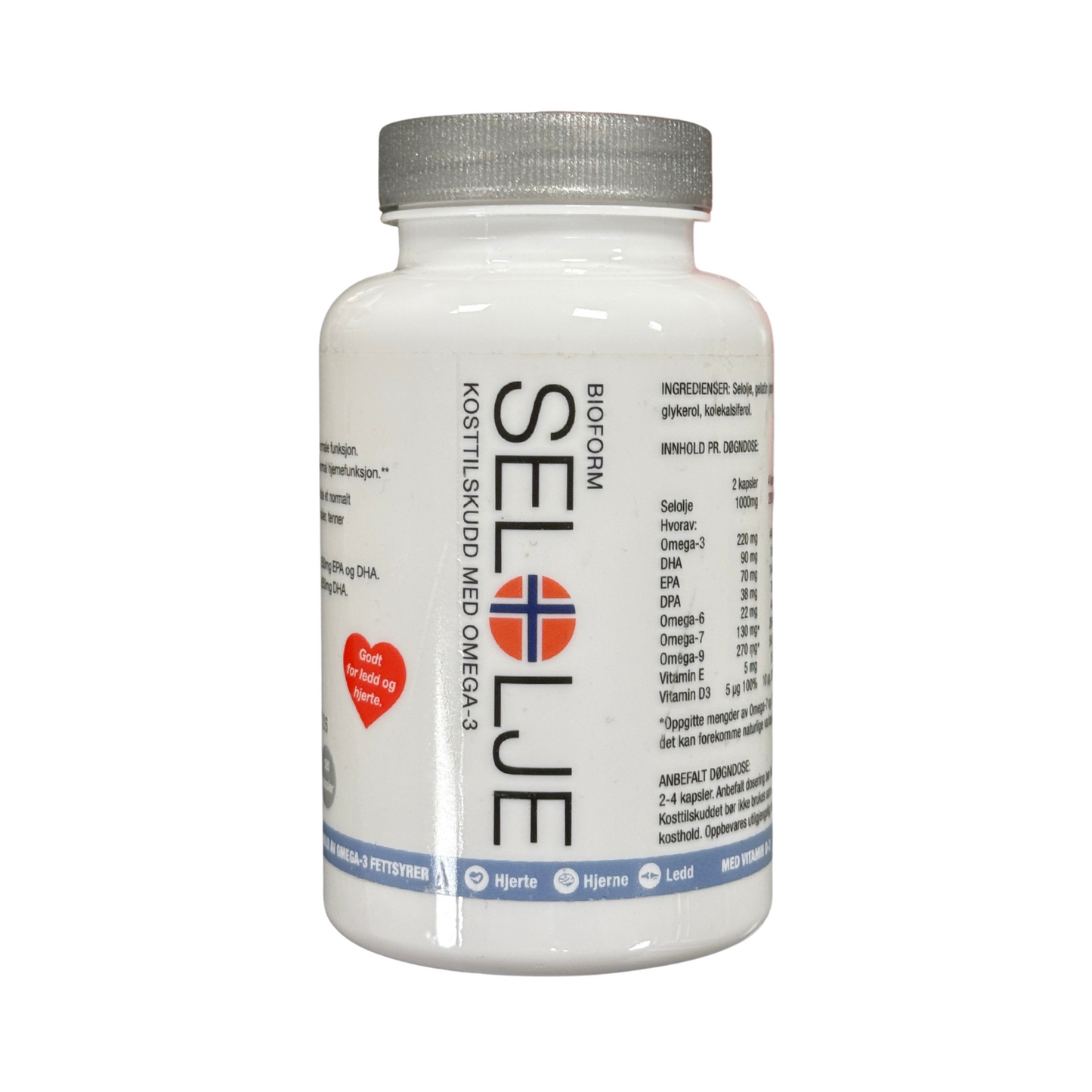 Bioform Selolje - Kosttilskudd med omega-3