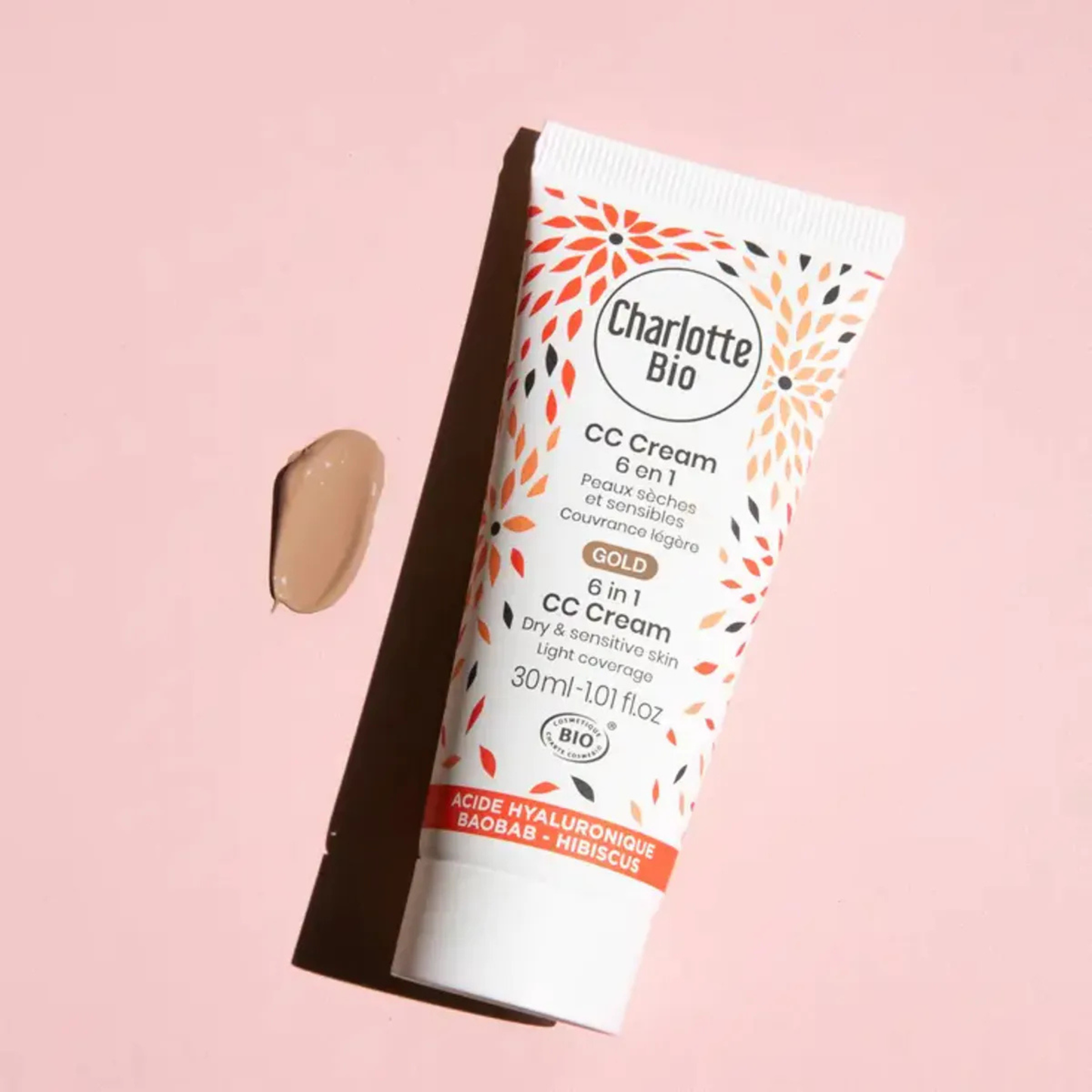 Charlotte Bio – Økologisk CC-Cream, 30 ml (Gold - Medium)