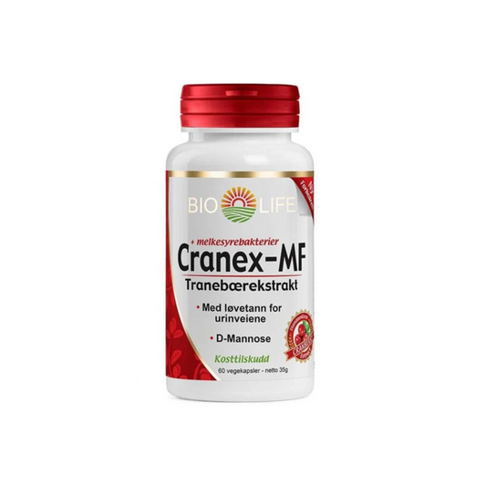 Cranex-MF Tranebærekstrakt – 60 kapsler