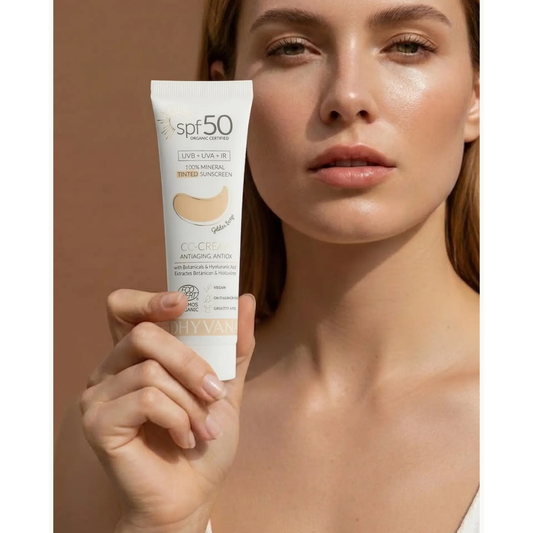 Dhyvana CC cream SPF50 Amber Honey (medium)