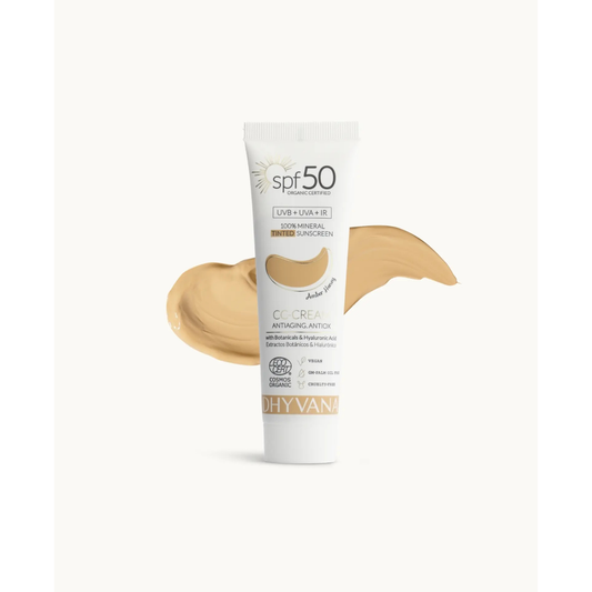Dhyvana CC cream SPF50 Amber Honey (medium)