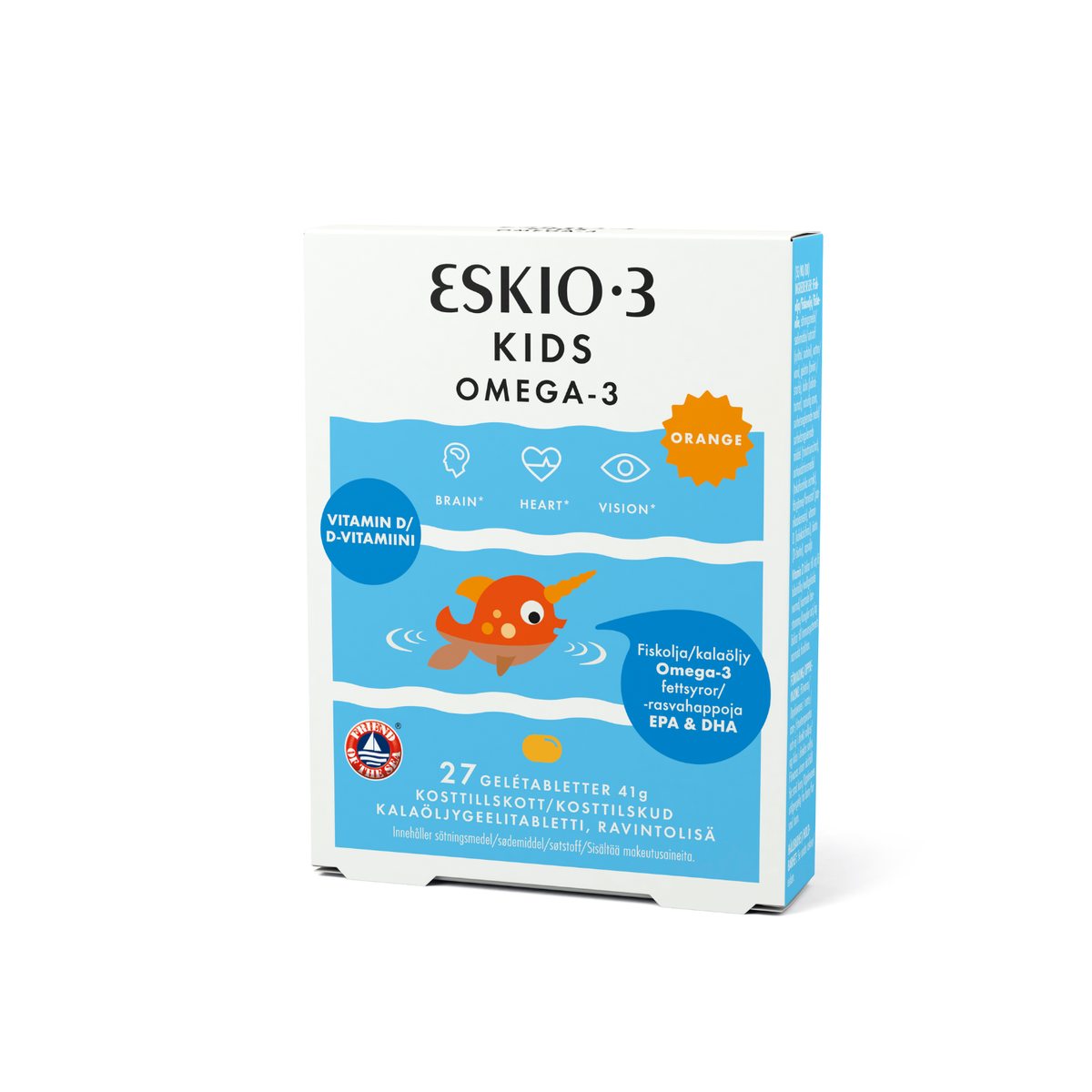 ESKIO-3 Kids Omega-3 Gelétabletter