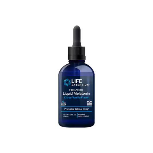 Fast-Acting Liquid Melatonin (Citrus-Vanilla) – 59 ml