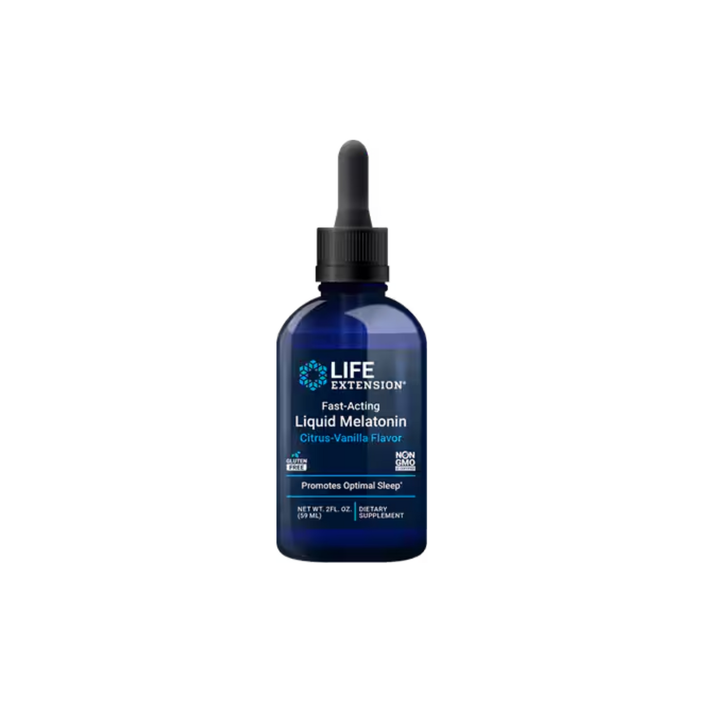 Fast-Acting Liquid Melatonin (Citrus-Vanilla) – 59 ml