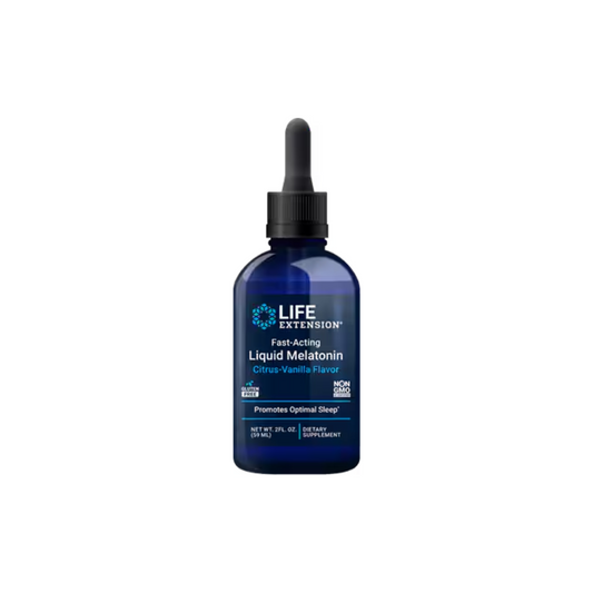 Fast-Acting Liquid Melatonin (Citrus-Vanilla) – 59 ml