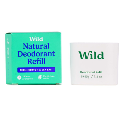Fresh Cotton & Sea Salt Deodorant Refill 40g