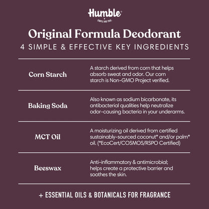 Humble Deodorant – Lavender & Holy Basil 70 g