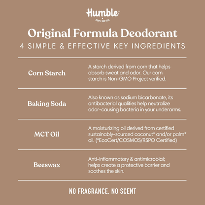 Deodorant – Simply Unscented 70 g