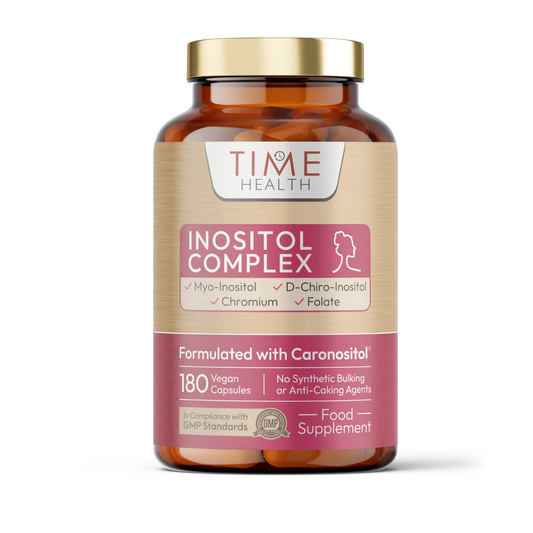 Inositol Complex – Myo & D Chiro with Folate & Chromium 180 kapsler