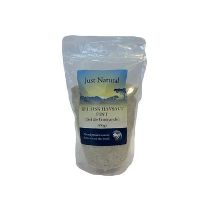 Just Natural Keltisk Havsalt fint 500 gr