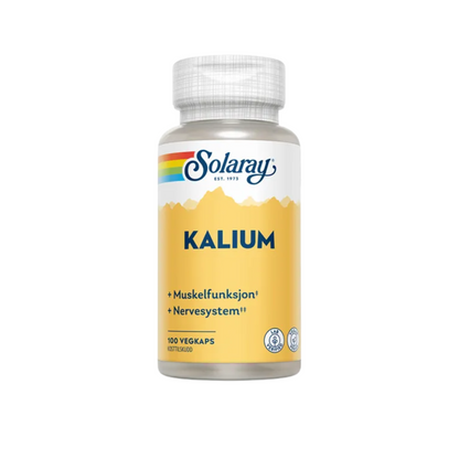 Kalium – 100 kapsler