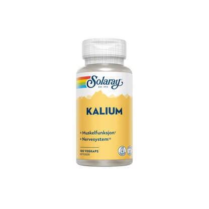 Kalium – 100 kapsler