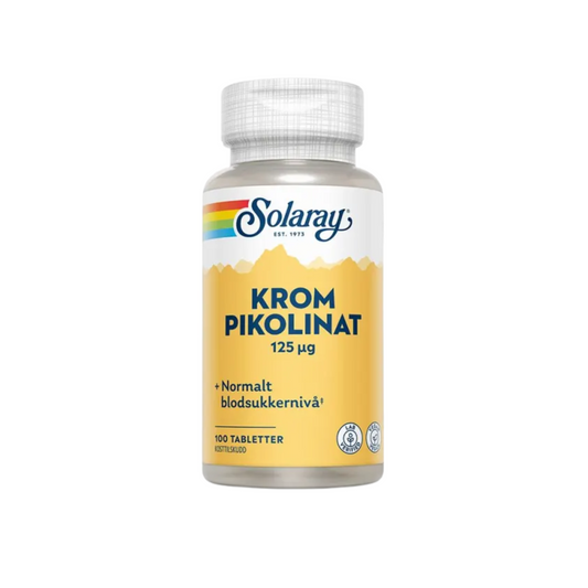 Krom Pikolinat 125 µg – 100 tabletter