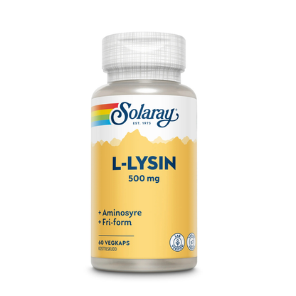 L-Lysin 500 mg – 60 kapsler