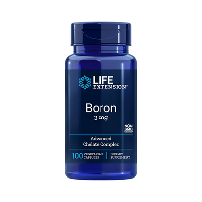 Boron – 3 mg (100 kapsler)