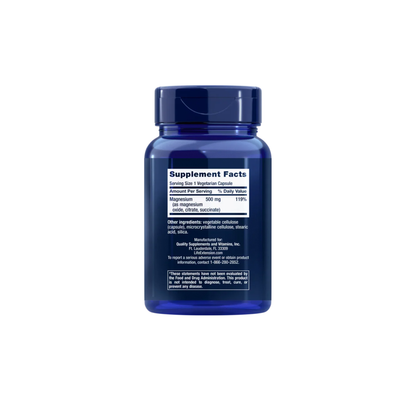 Life Extension Magnesium Caps – 100 kapsler