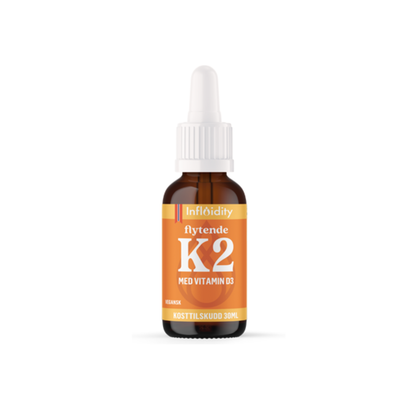 MSM Influidity Flytende K2 med vitamin D3