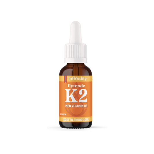 MSM Influidity Flytende K2 med vitamin D3