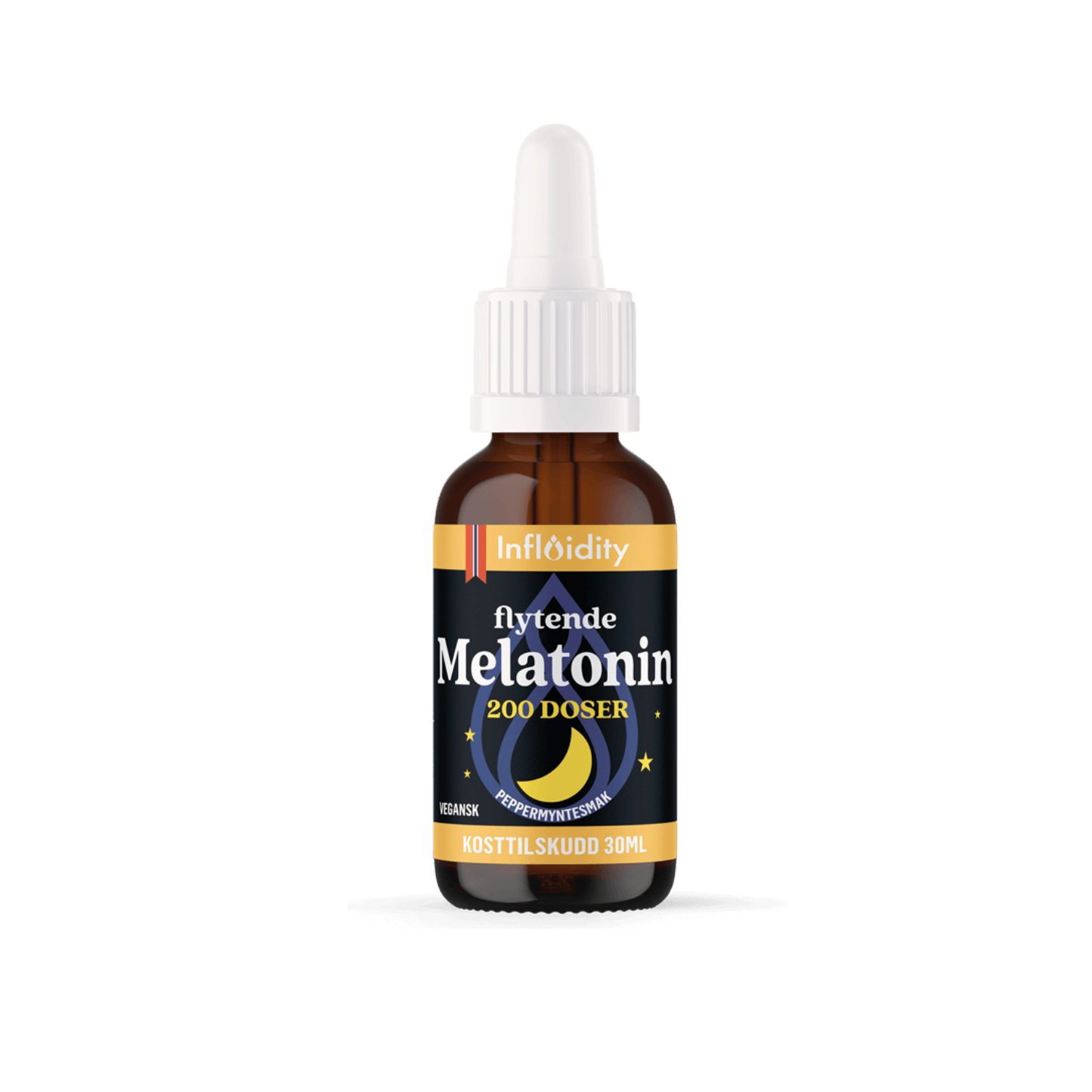MSM Influidity flytende melatonin 200 doser